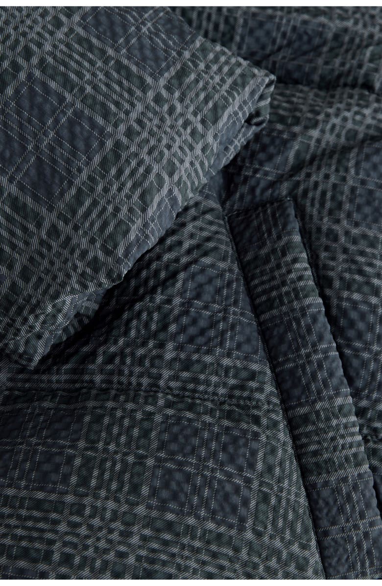 NEXT Check Puffer Jacket, Alternate, color, Blue