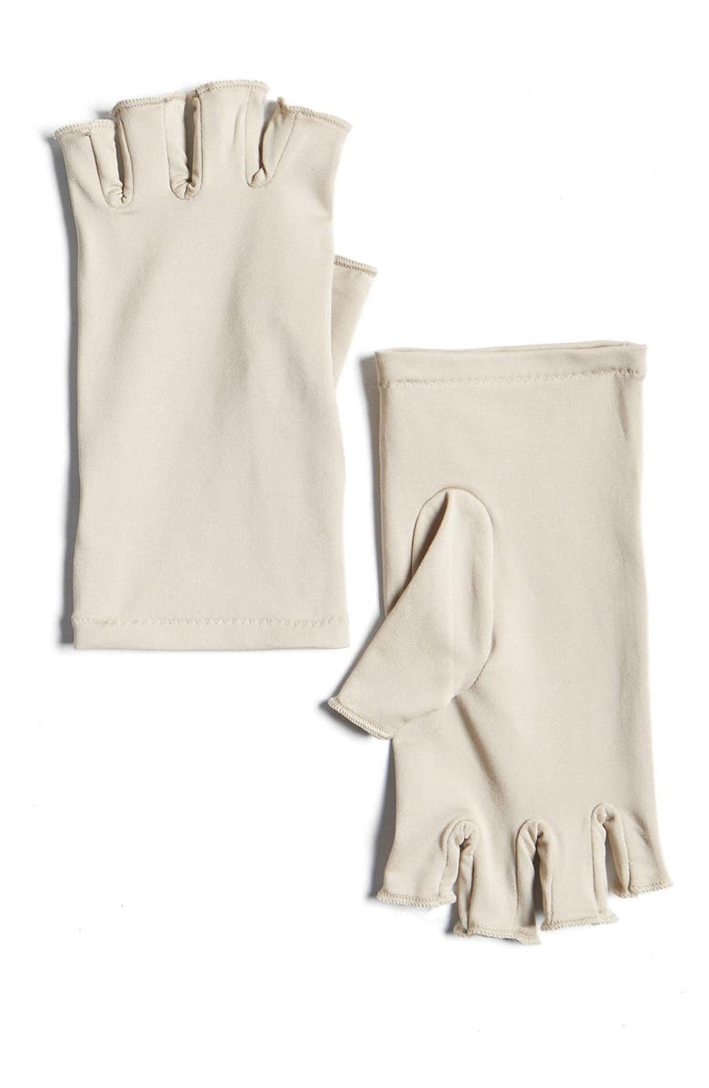 iluminage Skin Rejuvenating Gloves with Anti-Aging Copper Technology, Main, color, 