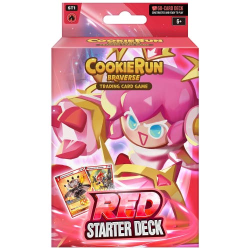 DevSisters CookieRun Braverse Trading Card Game, Starter Deck Red, Aggressive Game Play in Multicolored  product