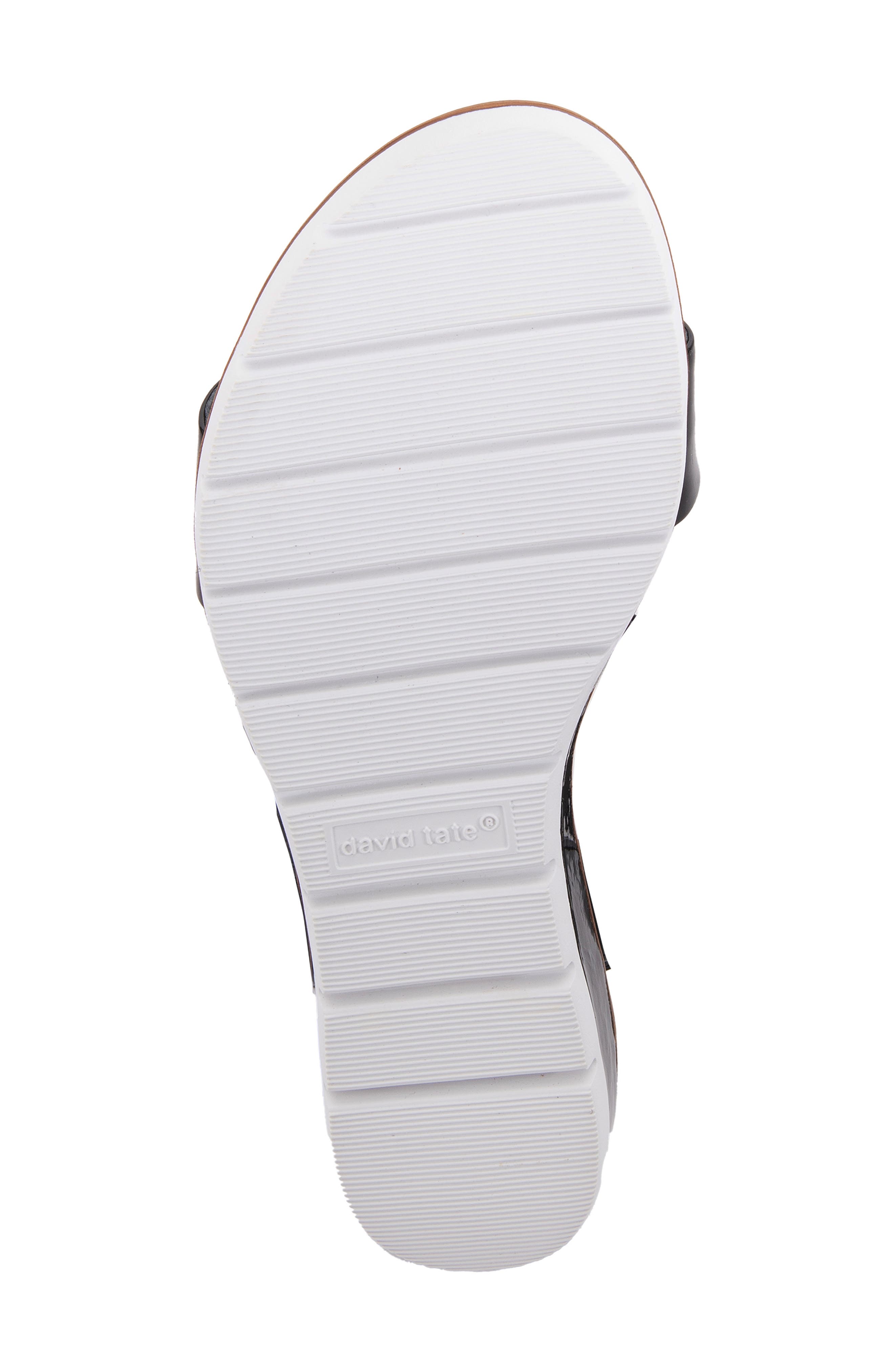 David Tate Scala Slingback Sandal, Alternate, color, Black Patent