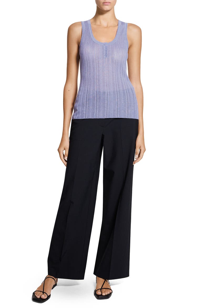 Pointelle Knit Tank, Alternate, color, LAVENDER GLOW - 2O2