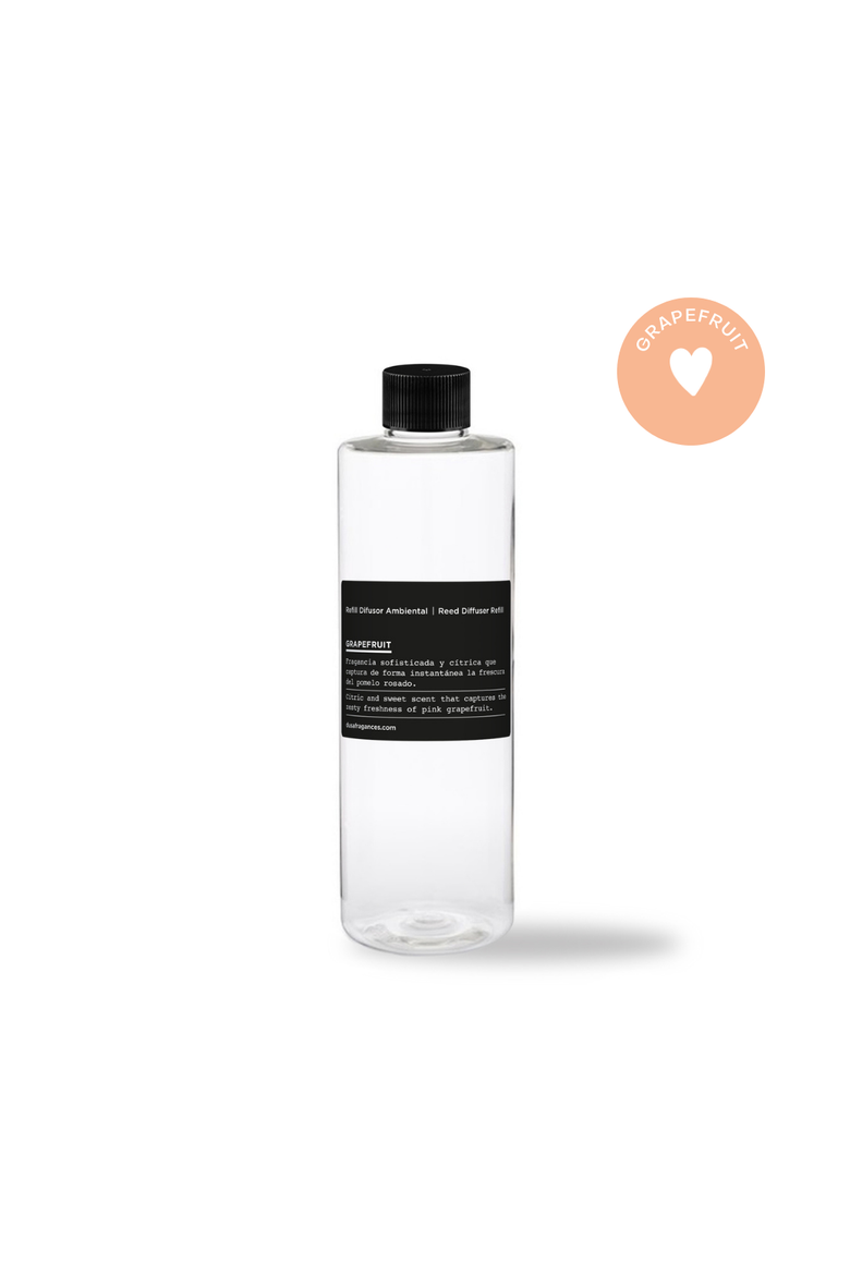 Grapefruit - 5 Fl Oz Reed Diffuser Liquid Refill, Main, color, Grapefruit