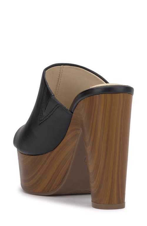 Jessica Simpson Xona 2 Platform Sandal In Black Leather/tan