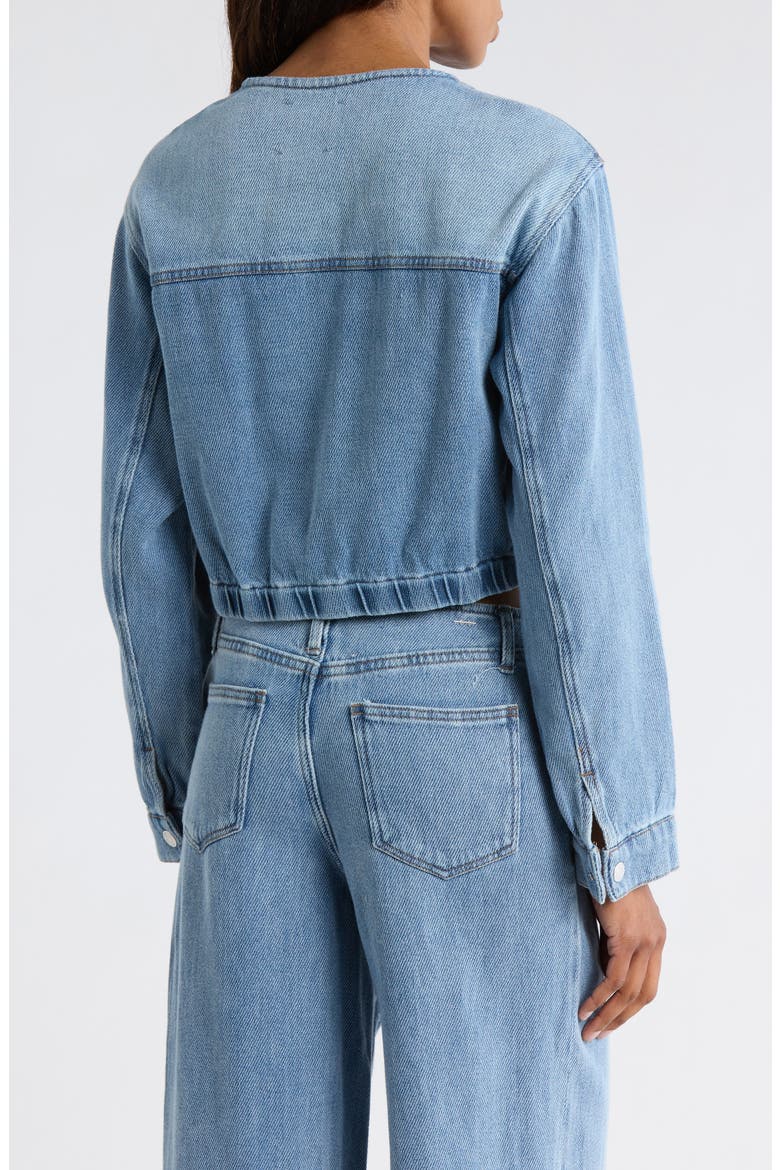 Cropped Denim Jacket, Alternate, color, ADRIFT