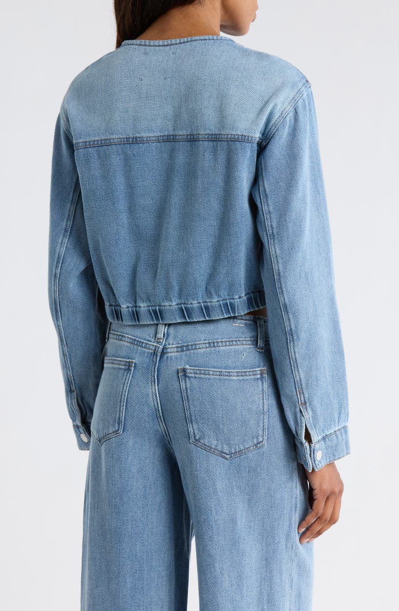 Habitual Cropped Denim Jacket, Alternate, color, Adrift