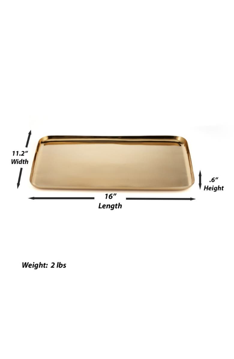 ROSELLI TRADING COMPANY 3-Piece Midas Bar Collection Set, Alternate, color, Gold