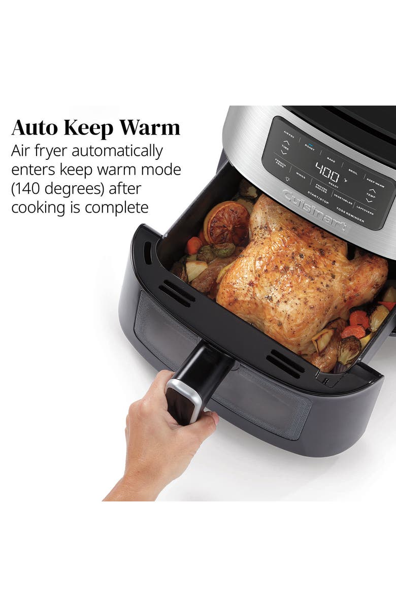 Cuisinart 6 Quart Basket Airfryer, Alternate, color, Black