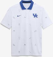 Nike Men's Nike White Kentucky Wildcats Vapor Pattern Dri-FIT Polo
