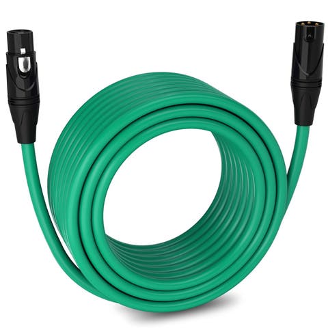 75 ft Balanced XLR Cable, Male to Female, 3 Pin Microphone Cable