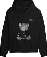 Blvck Paris Blvck Evil Twin Teddy Bear Hoodie