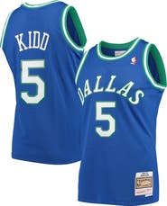 Mitchell & Ness Men's Mitchell & Ness Jason Kidd Blue Dallas Mavericks Hardwood Classics Swingman Jersey