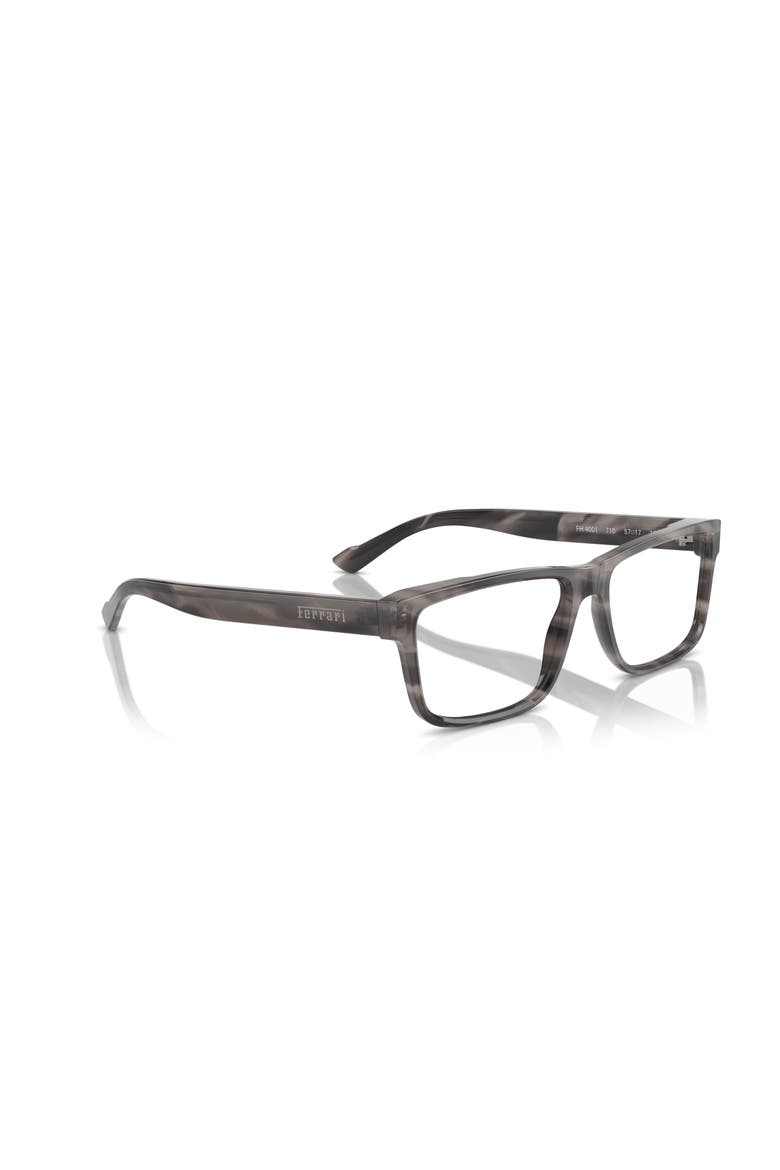 55mm Rectangle optical glasses, Alternate, color, Grey
