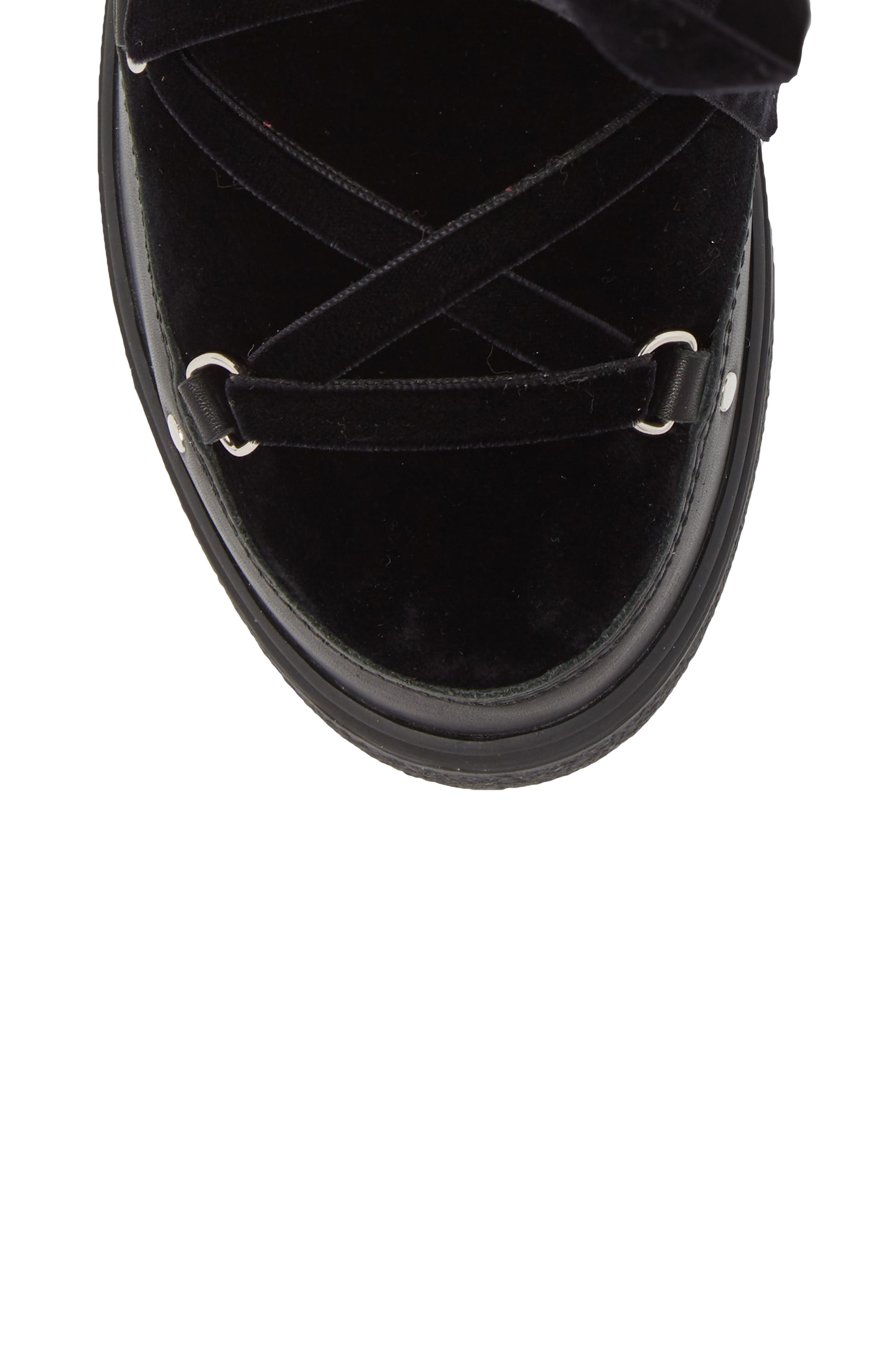 Moncler Syria Stivale Lace-Up Boot, Alternate, color, 