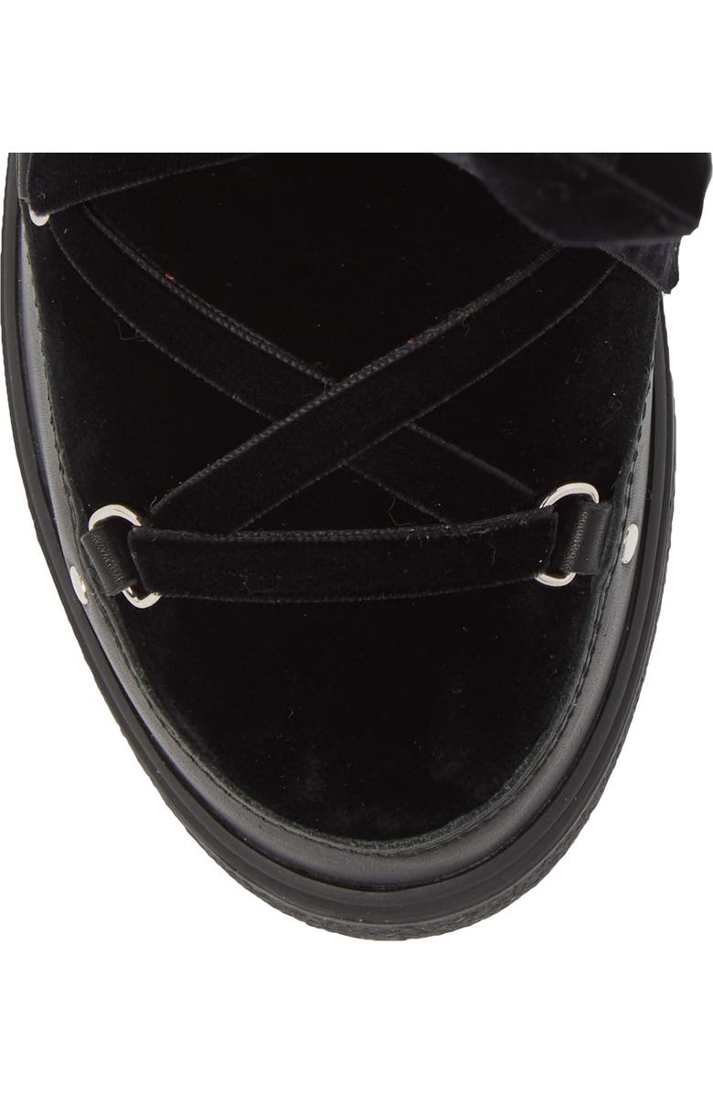 Moncler Syria Stivale Lace-Up Boot, Alternate, color,