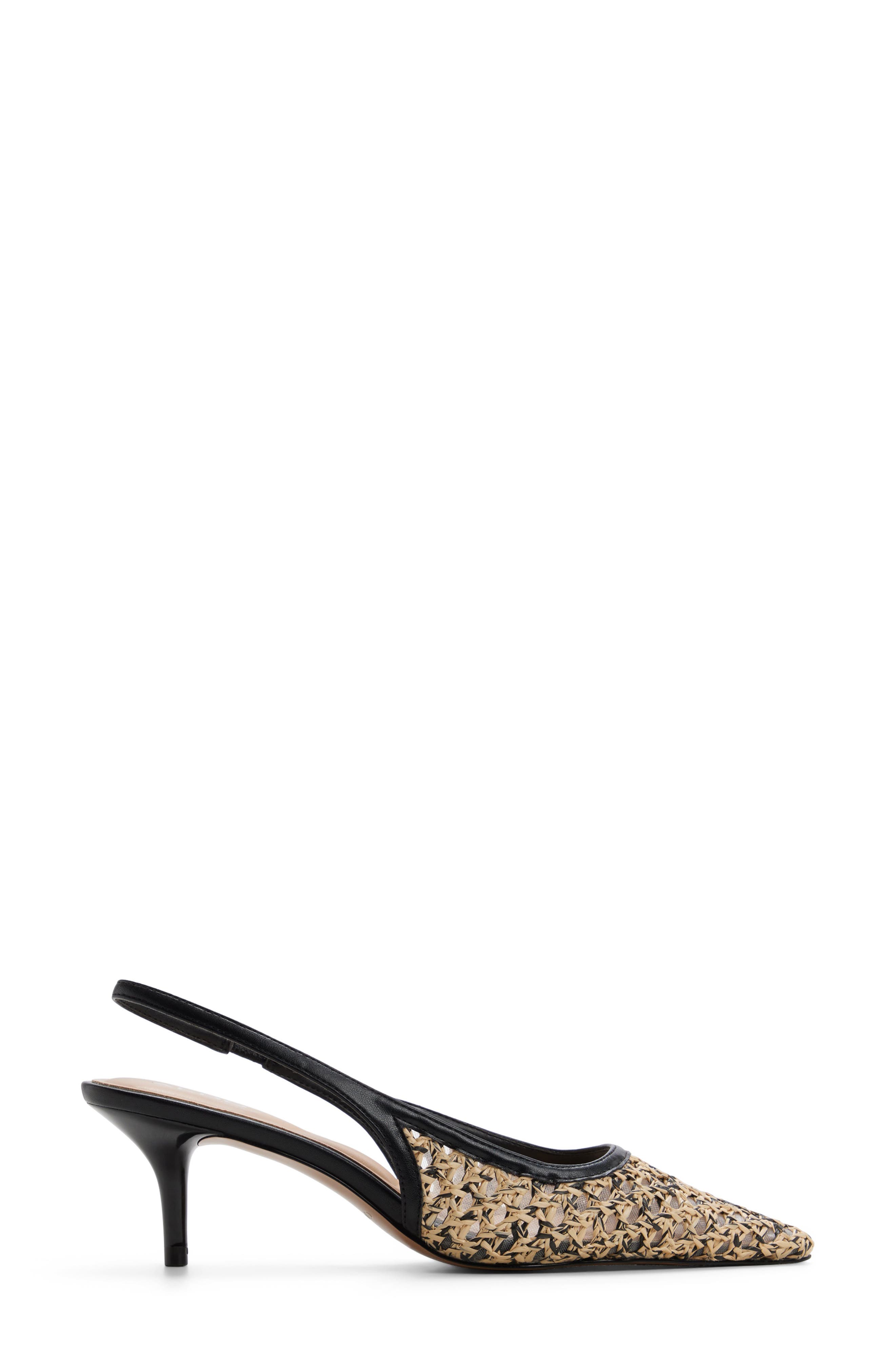 ALDO Calantha Singback Pump, Alternate, color, Open Black