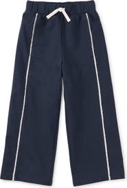 Tea Collection Lace Trim Track Pants
