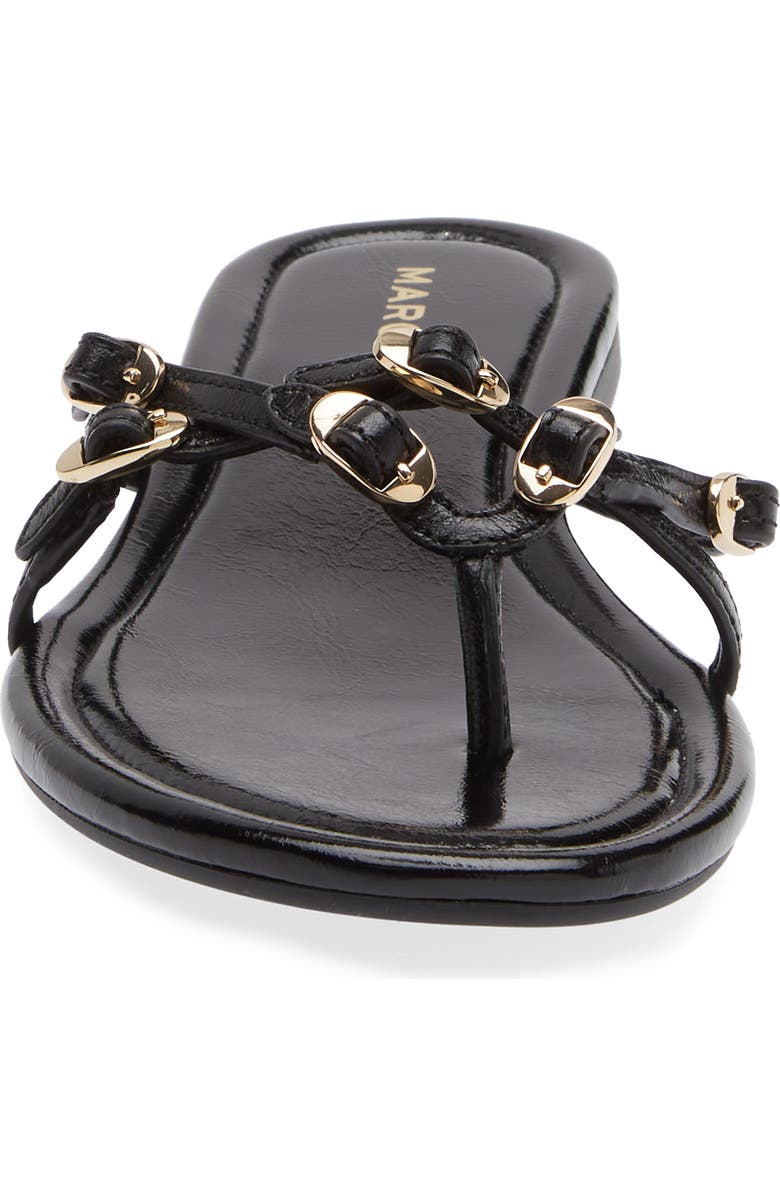 Marc Jacobs The Kiki Flip Flop, Alternate, color, Black