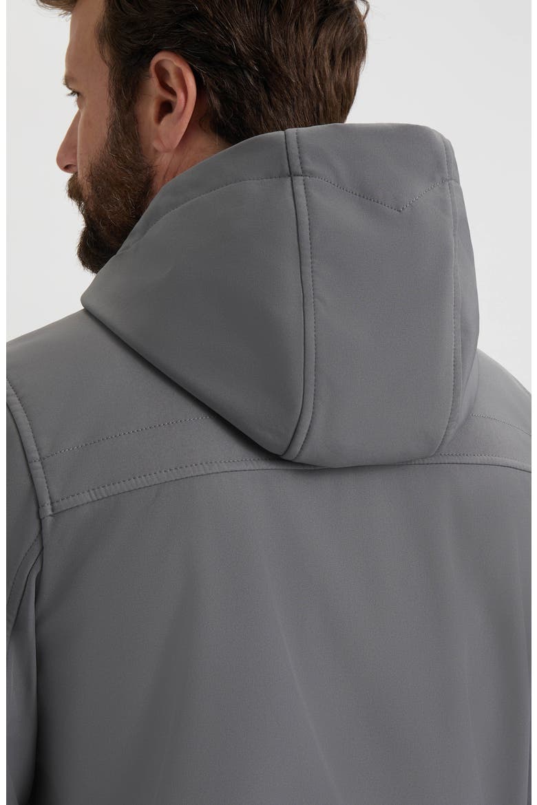 Kolmen Water Repellent Softshell Utility Jacket, Alternate, color, CASTLE ROCK