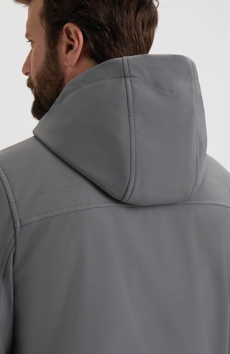 Hunter Kolmen Water Repellent Softshell Utility Jacket, Alternate, color, Castle Rock