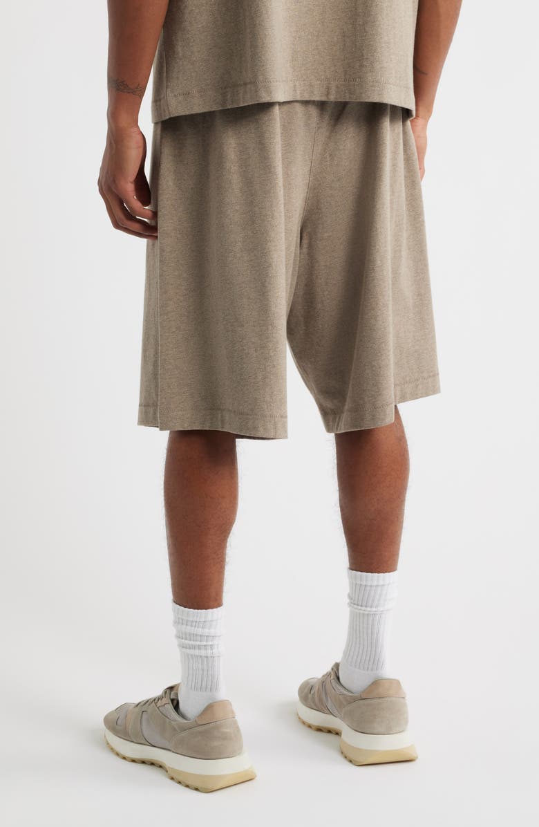 Fear of God Essentials Jersey Basketball Sweat Shorts, Alternate, color, Homestead Heather