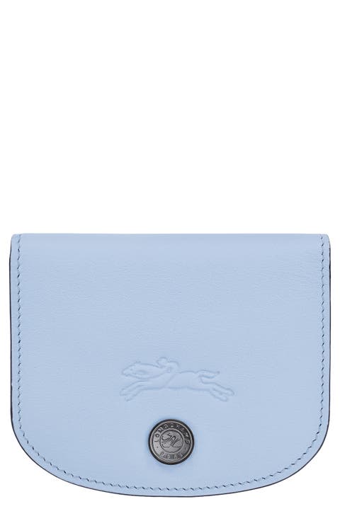 Le Pliage Xtra Leather Flap Card Case