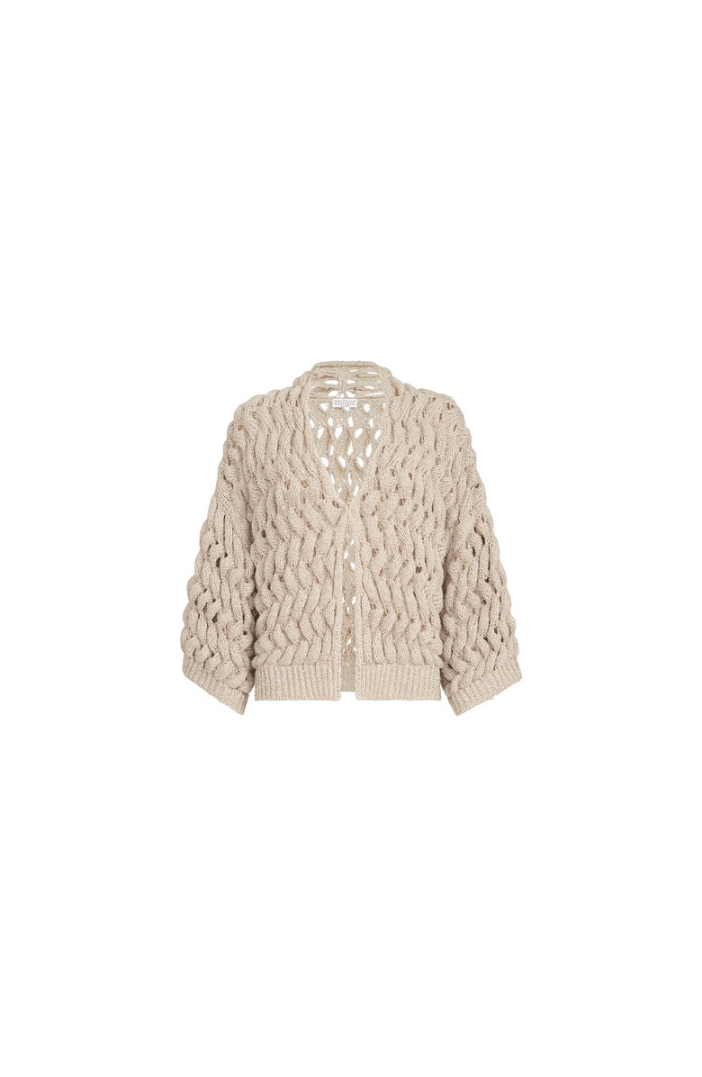 Brunello Cucinelli Dazzling waves cardigan, Alternate, color,