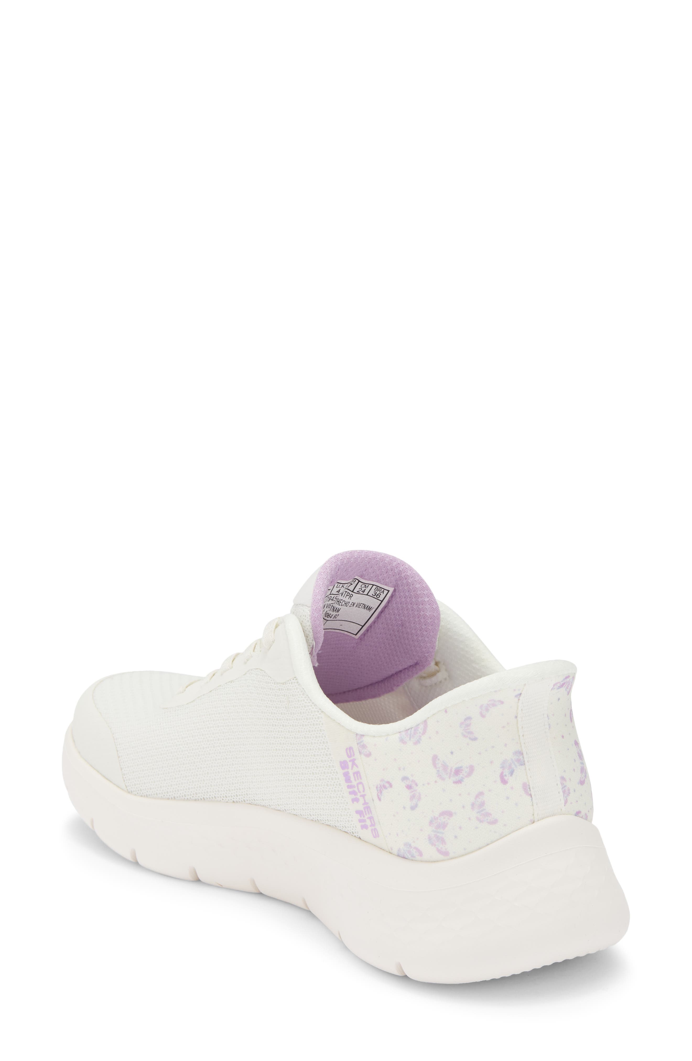 Go Walk Flex Swift Walking Shoe, Alternate, color, NATURAL PURPLE