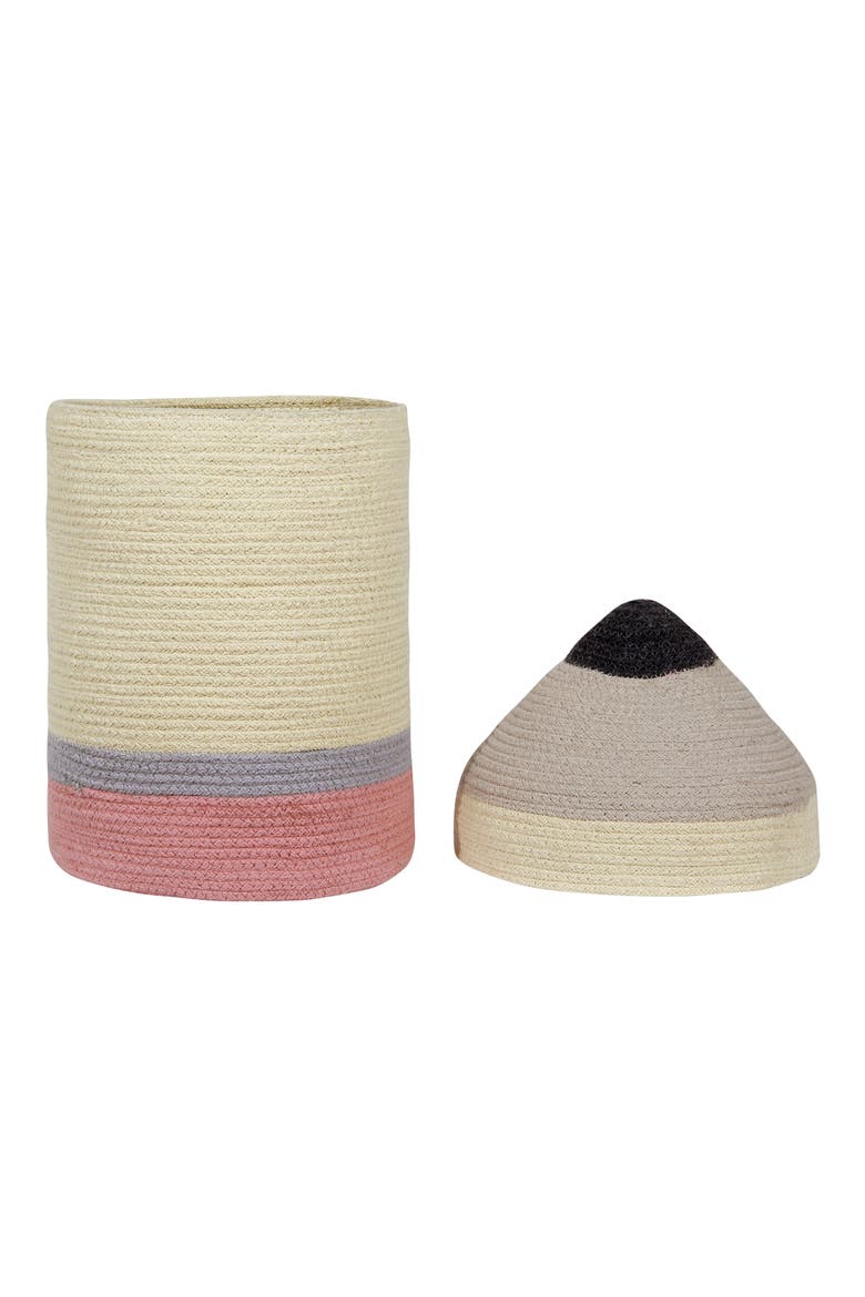 Pencil Basket, Alternate, color, YELLOW
