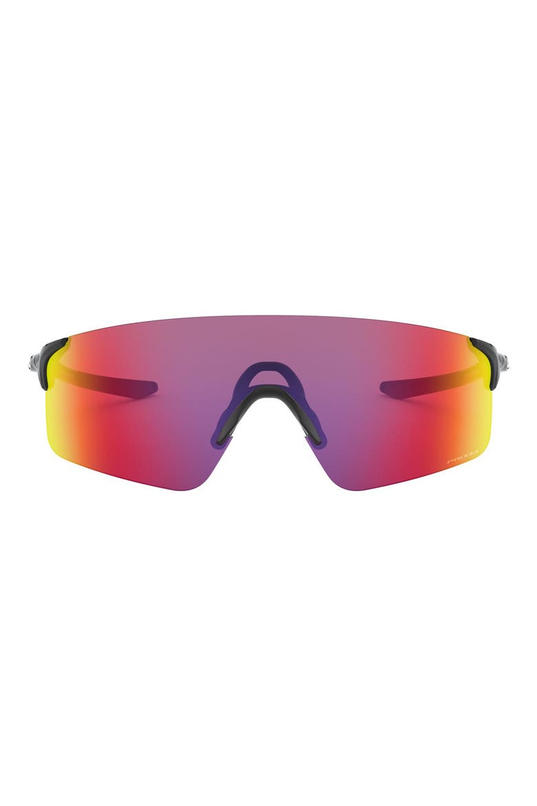 125mm Polarized Shield Sunglasses, Main, color, BLACK