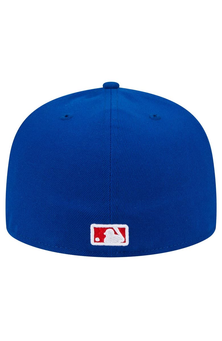 New Era Men's New Era Royal Chicago Cubs Script Sided 59FIFTY Fitted Hat, Alternate, color, 