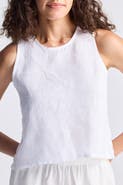 Reistor Button Back Embroidered Crop Top