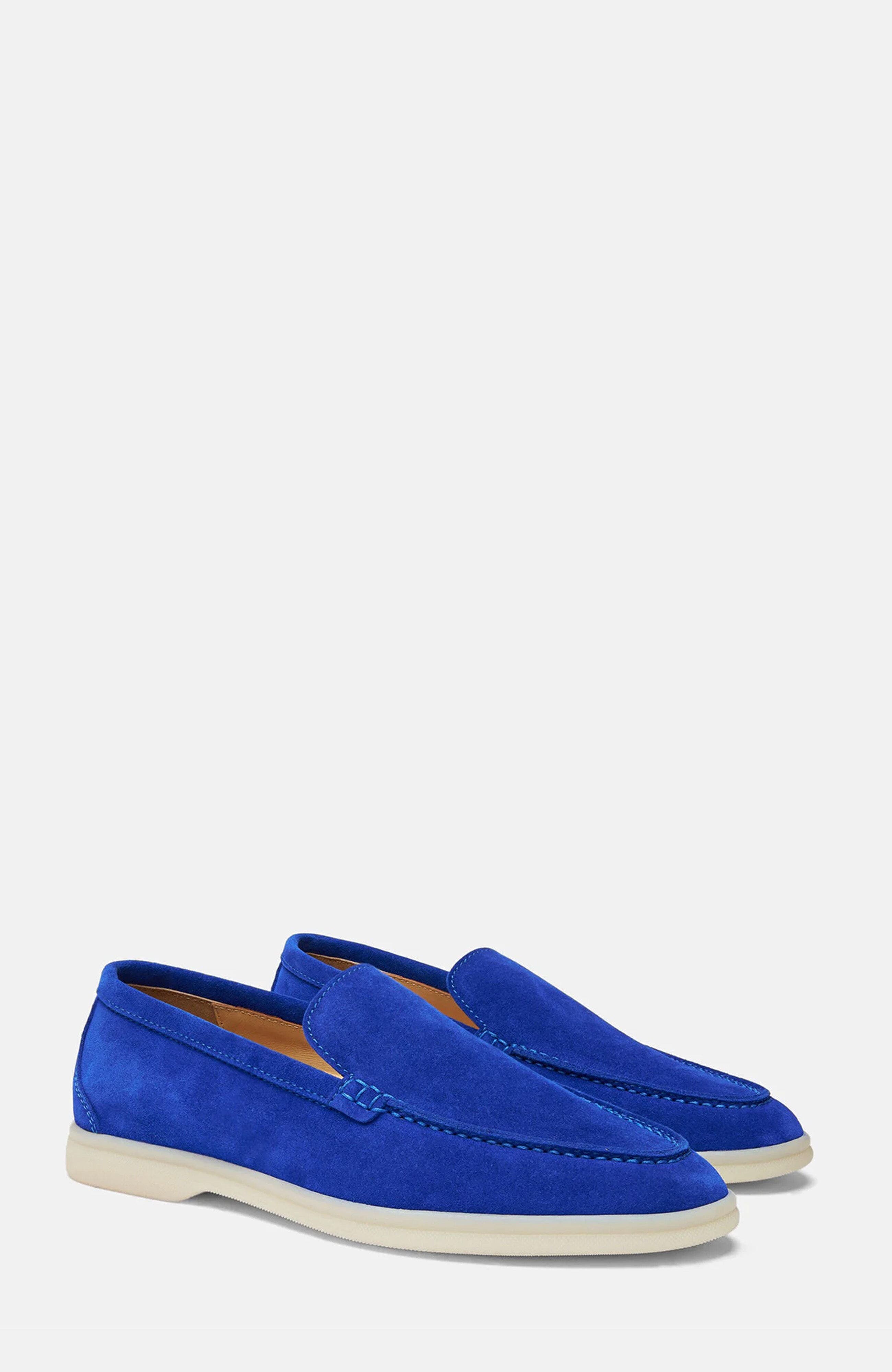 Electric Blue - Suede