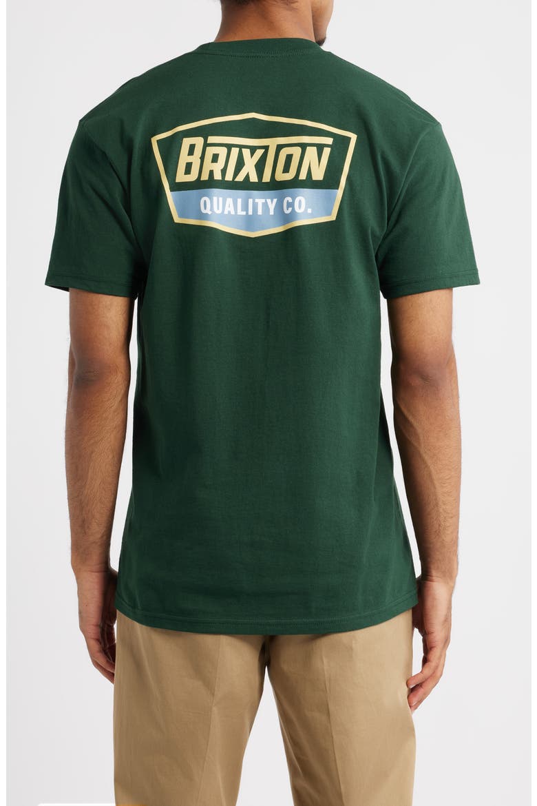 Regal Graphic T-Shirt, Alternate, color, FOREST GREEN/ CURRY/ GREY BLUE