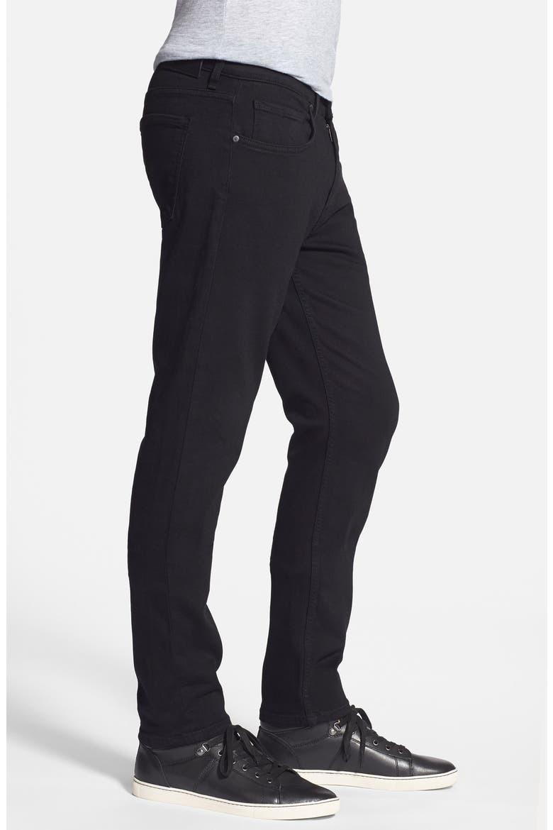 Transcend – Lennox Slim Fit Jeans, Alternate, color, BLACK SHADOW