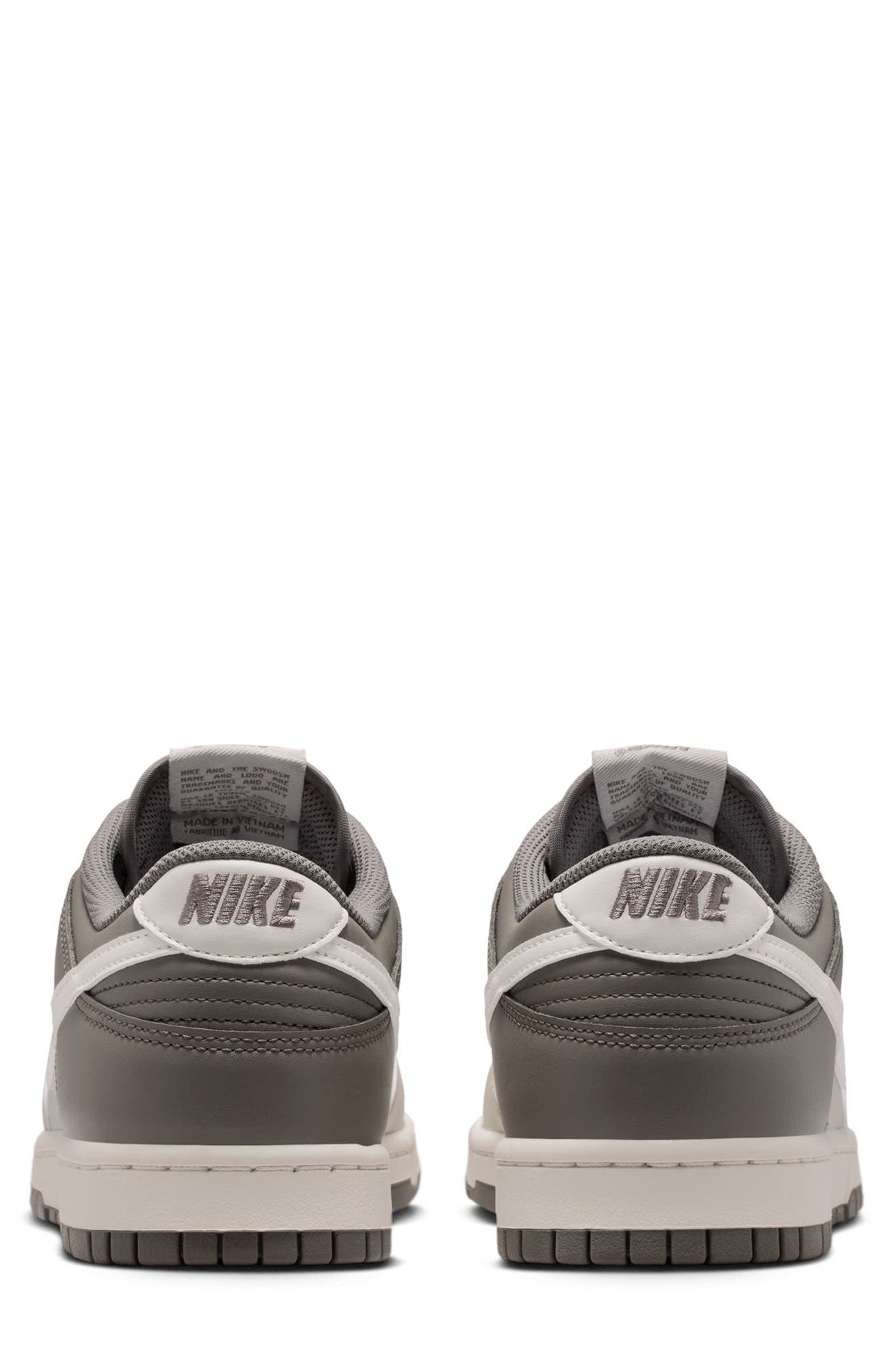Nike Dunk Low Basketball Sneaker, Alternate, color, College Grey/ Phantom