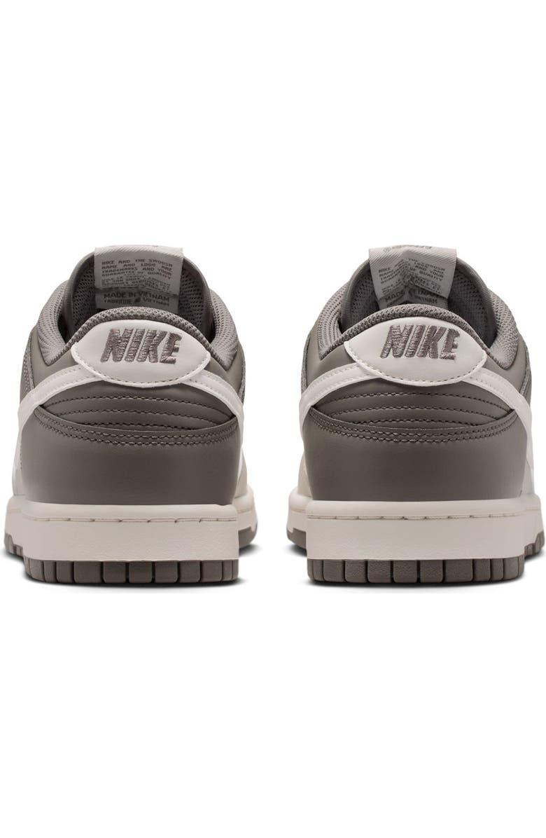 Nike Dunk Low Basketball Sneaker, Alternate, color, College Grey/ Phantom