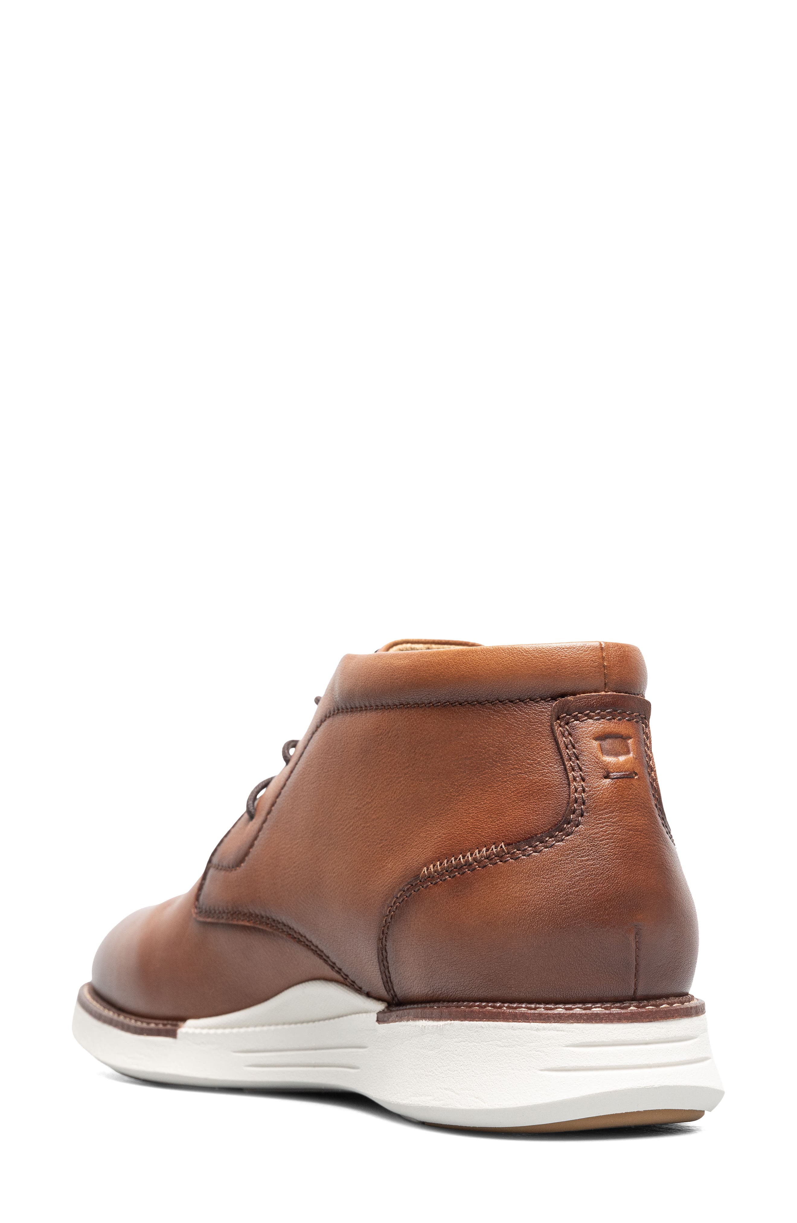 Florsheim Launch Plain Toe Chukka, Alternate, color, Cognac Multi