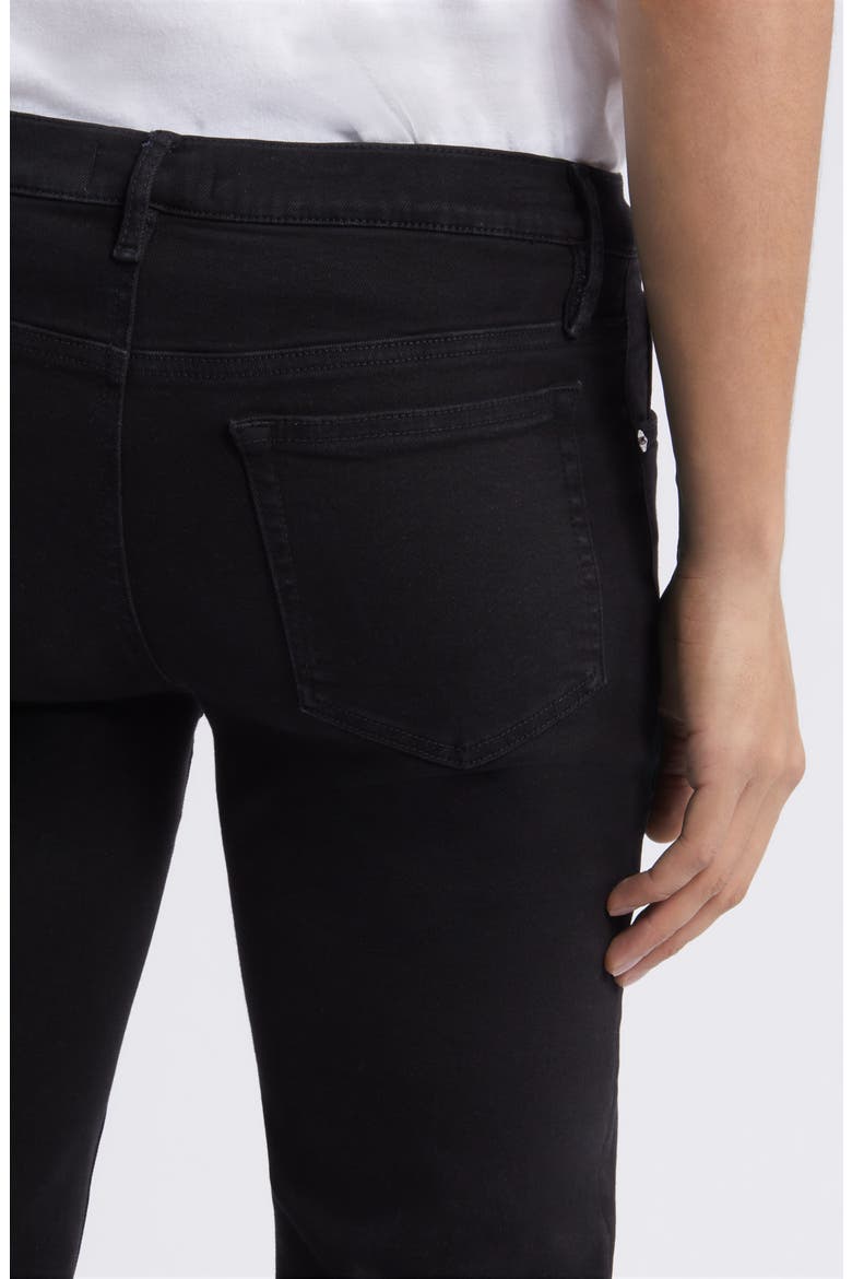 Jetset Modern Straight Leg Jeans, Alternate, color, BLACK