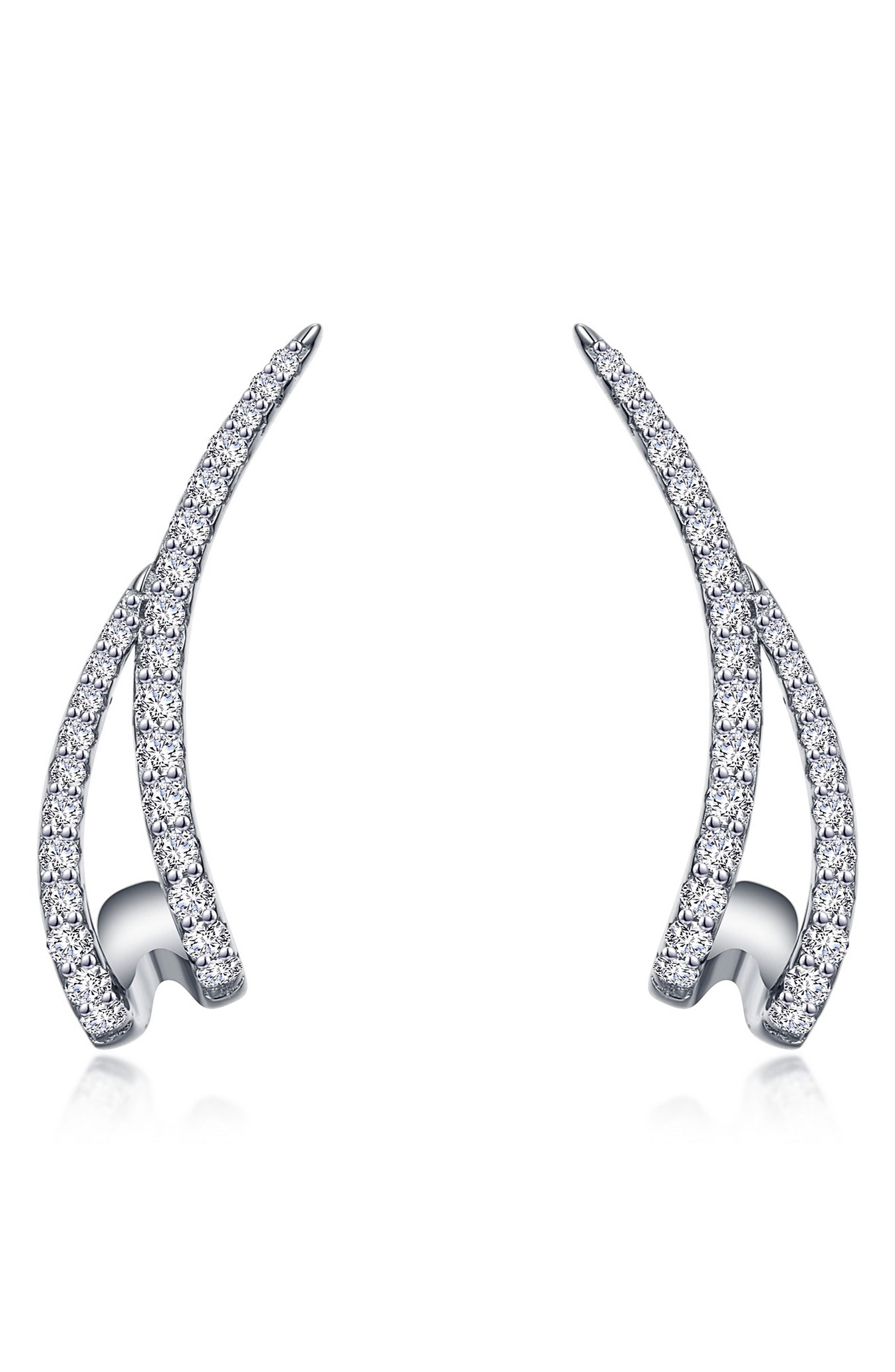 Lafonn Geometric Simulated Diamond Ear Cuffs (Women) | Nordstromrack