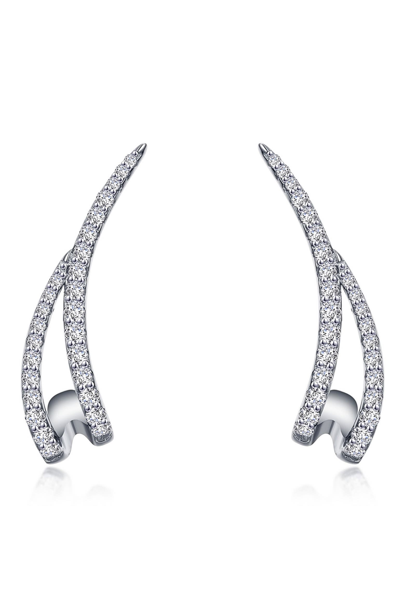 Ear Cone Rack Lafonn Geometric Simulated Diamond Ear Cuffs (Women) | Nordstromrack