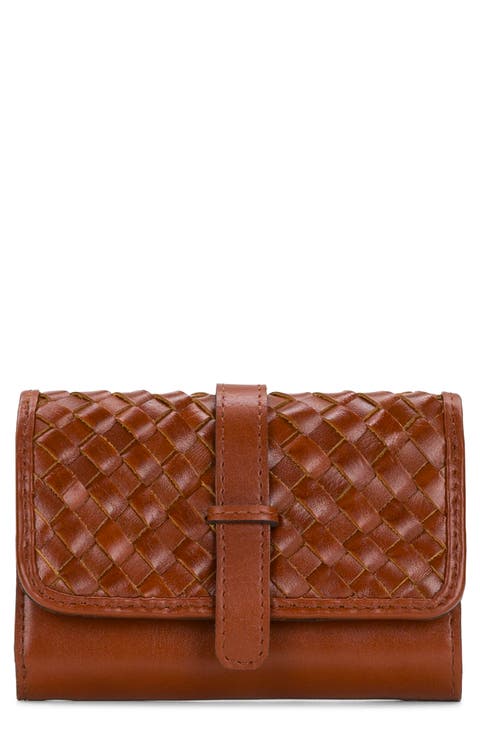 Perla Trifold Leather Wallet