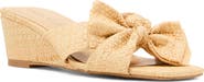 Anne Klein Dara Bow Wedge Slide Sandal