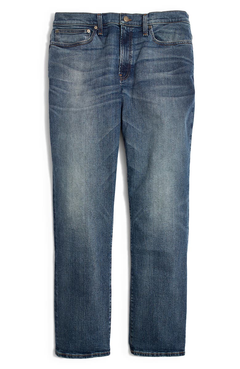 Madewell Straight Leg Jeans, Alternate, color, 