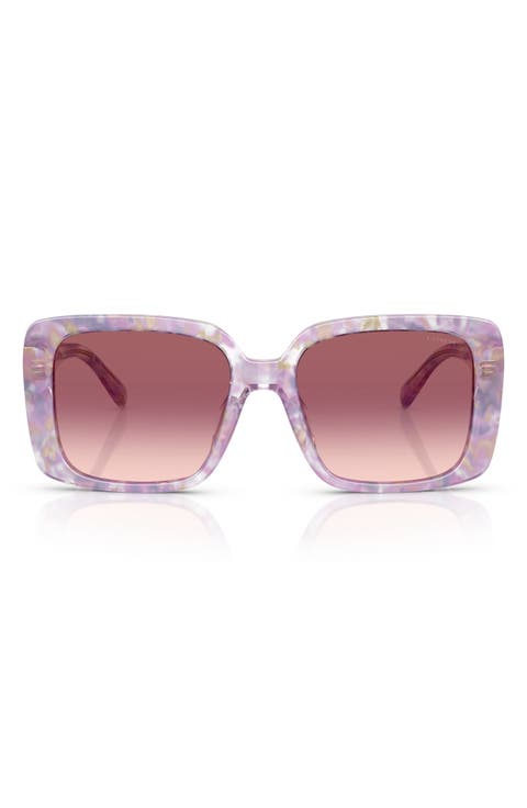 54mm Square Gradient Sunglasses