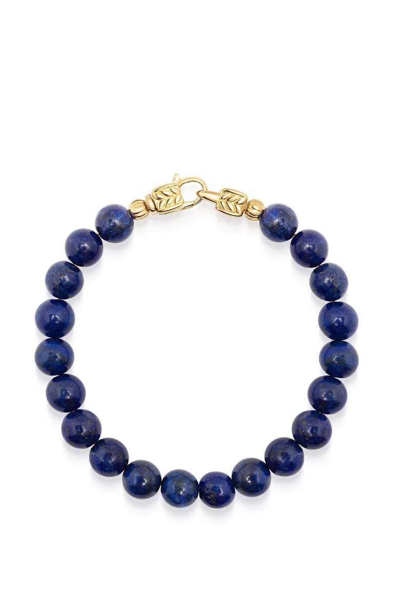 Dumortierite Healing Bracelet With Lock, Alternate, color, Blue