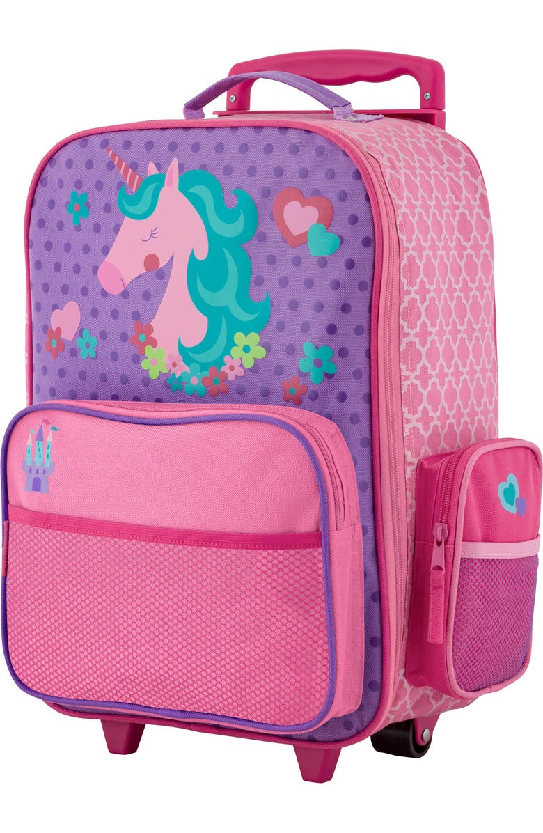 Stephen Joseph 18-Inch Rolling Suitcase, Main, color, Unicorn