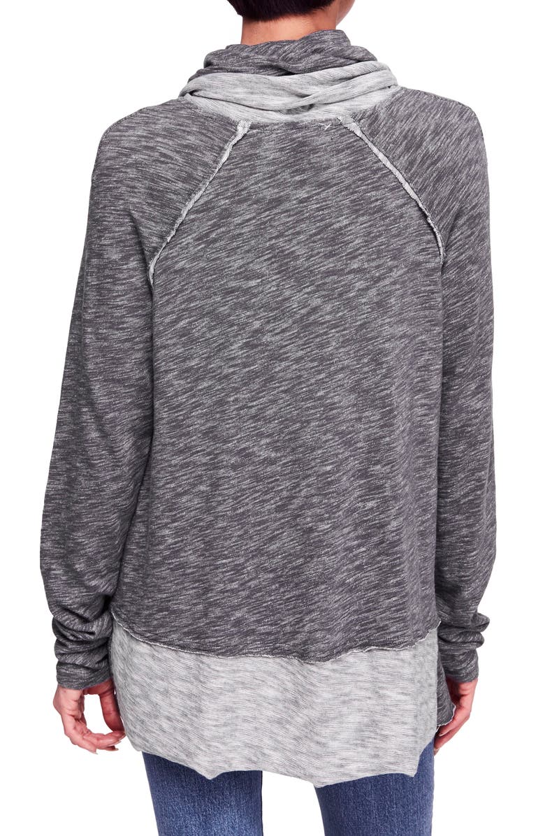 Free People Cocoon Cowl Neck Top, Alternate, color,