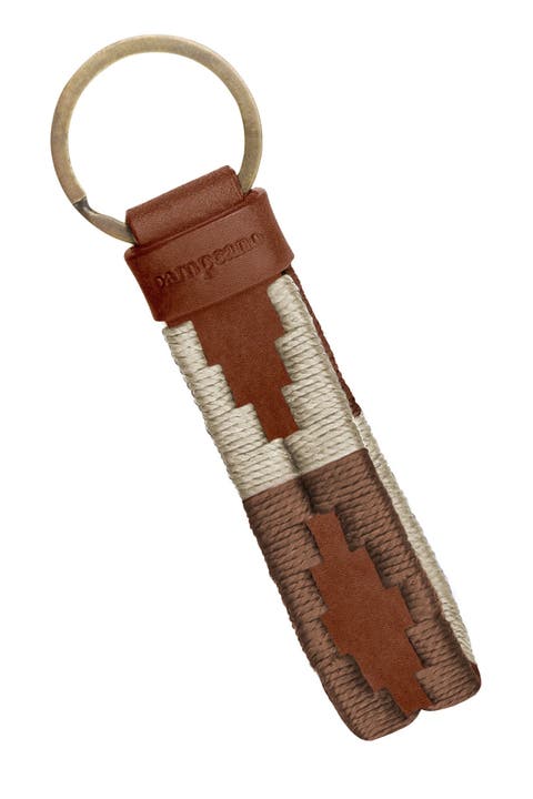 Charro Loop Leather Keychain
