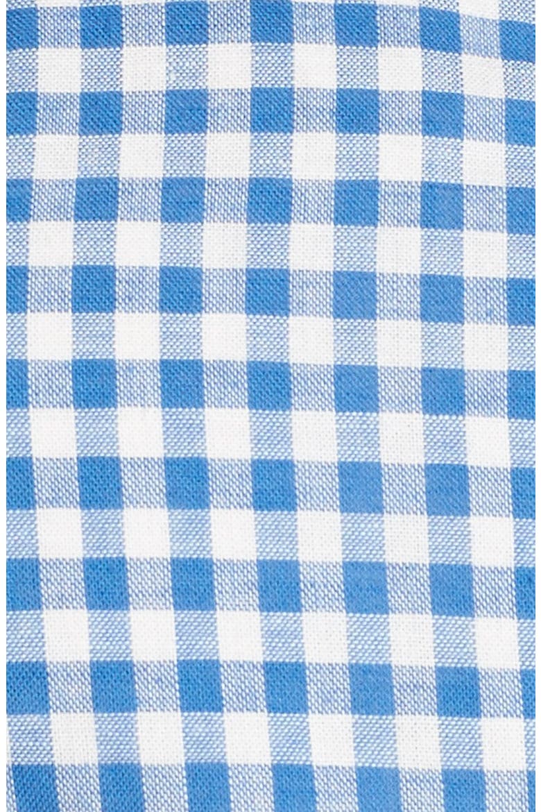 Gingham Shirtdress, Alternate, color, BLUEBONNET/ WHITE