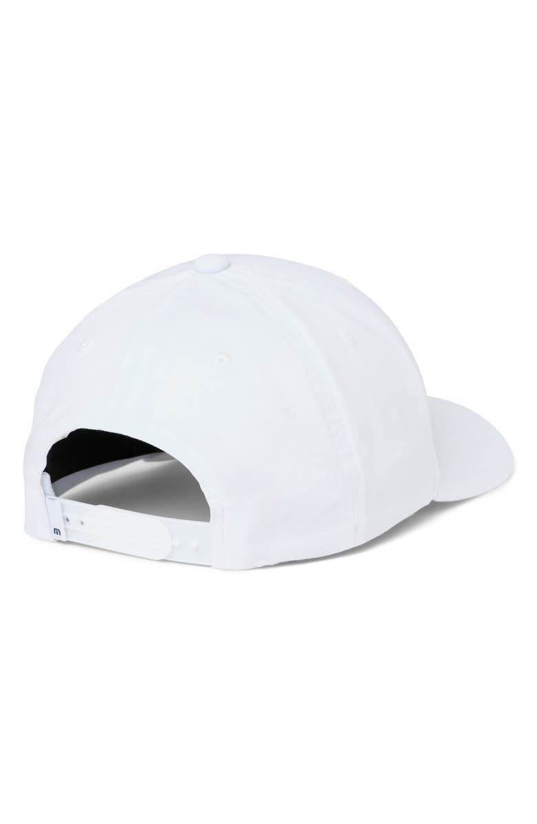 TravisMathew Museum Day Snapback Hat, Alternate, color, White